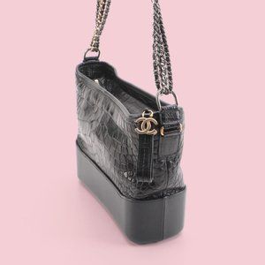 CHANEL, Bags, Chanel Alligator Medium Gabrielle Hobo Bag